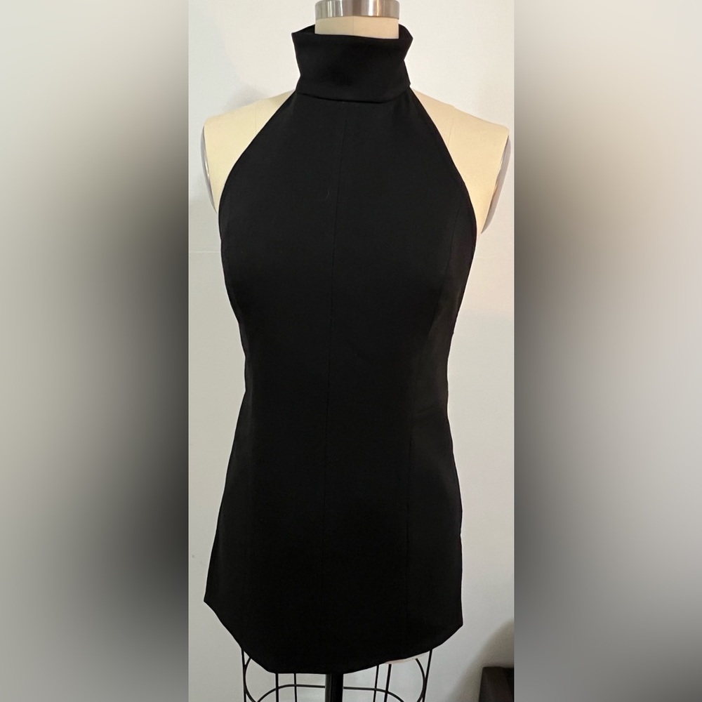 Mango Black Sleeveless Tank Top
